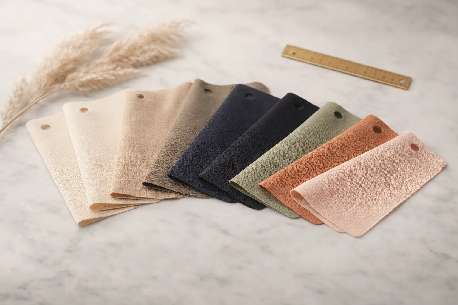 Stretch tent color swatches