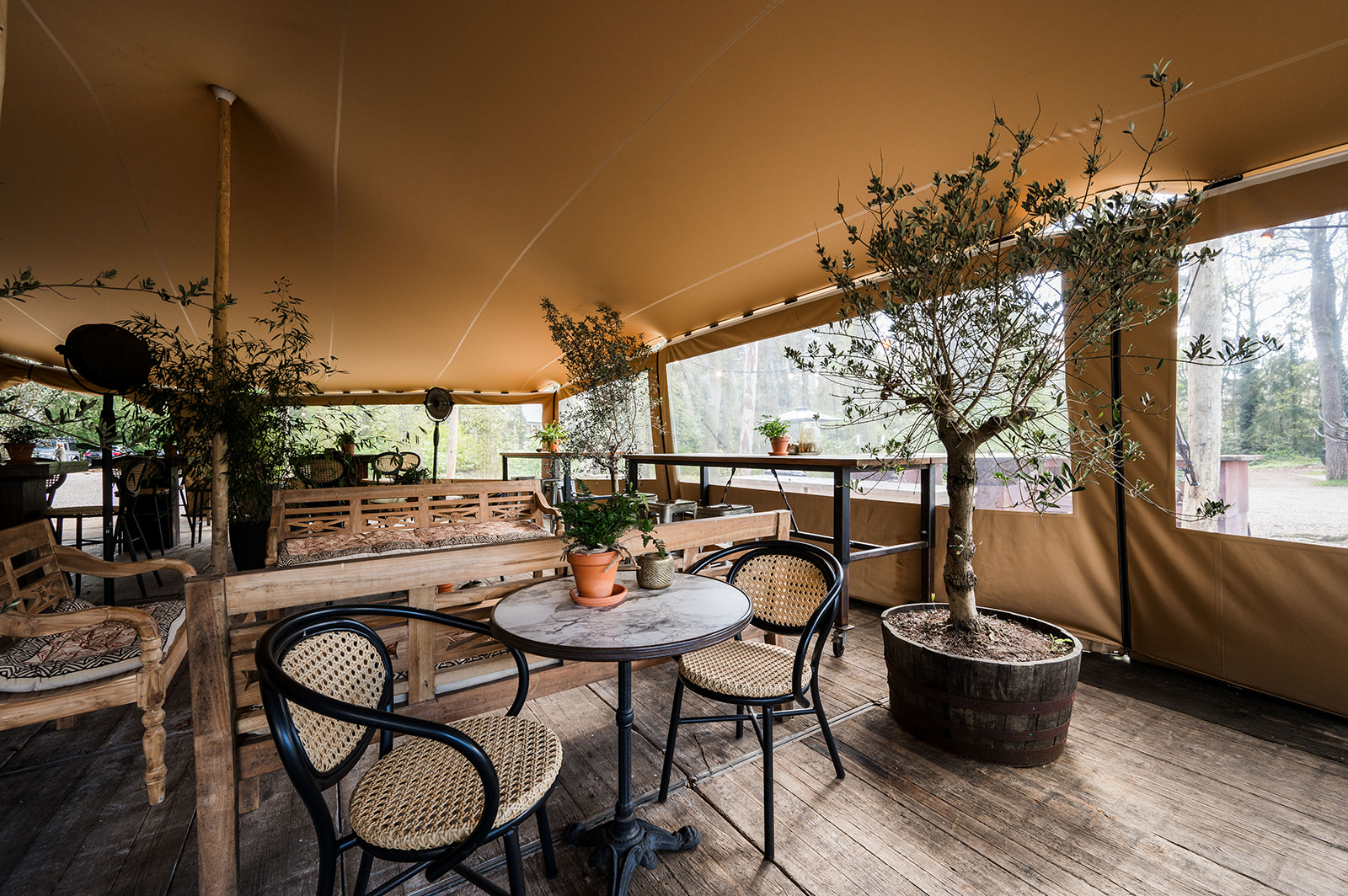 Premium terrace event