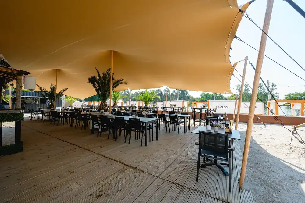 Prémium teraszfedés stretch sátorral