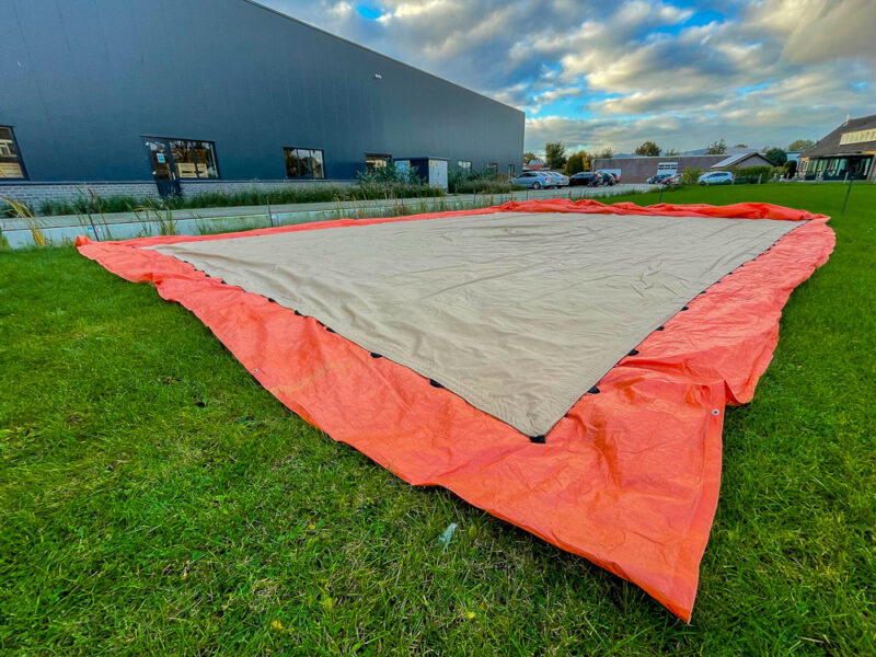 PVC groundsheet